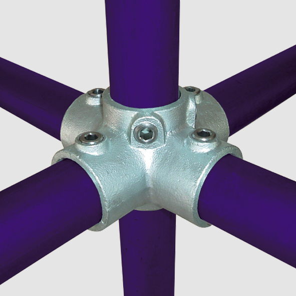 Key Clamp 158 6Way Cross Ezi Klamp Systems