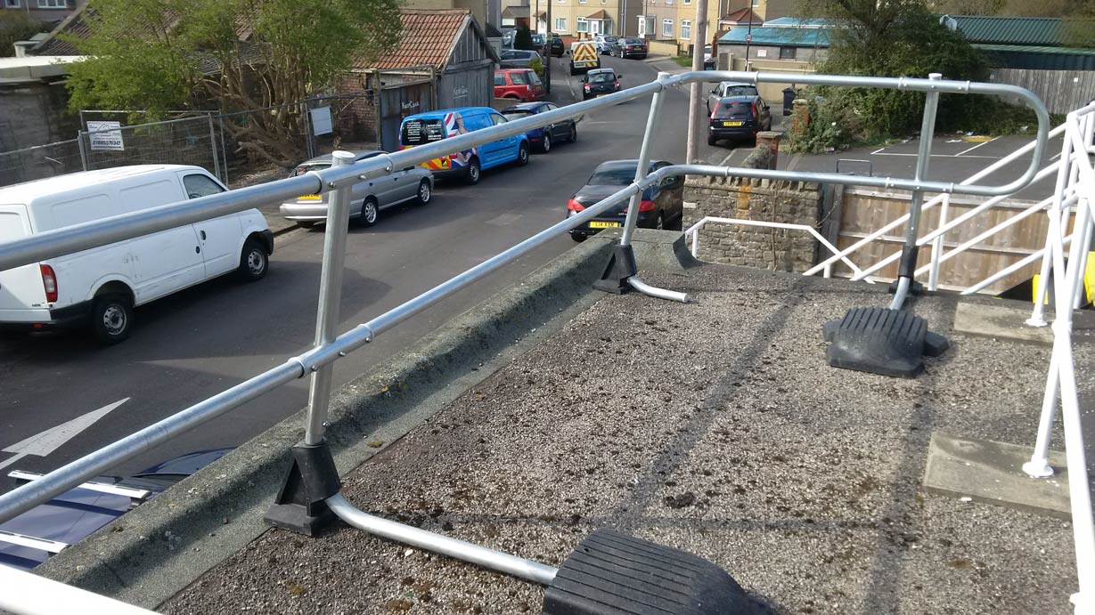 Are you meeting roof edge protection requirements? Ezi Klamp Systems