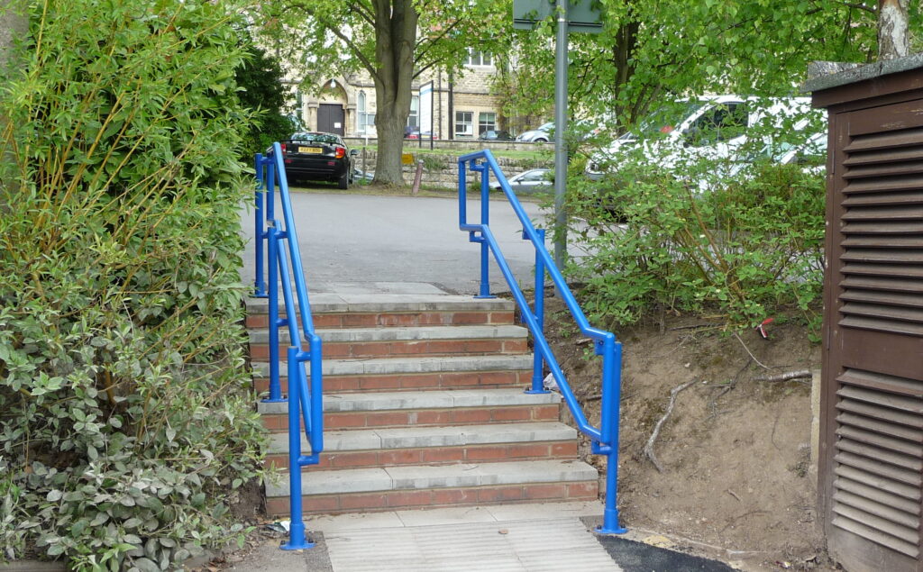 High Contrast DDA Handrails 