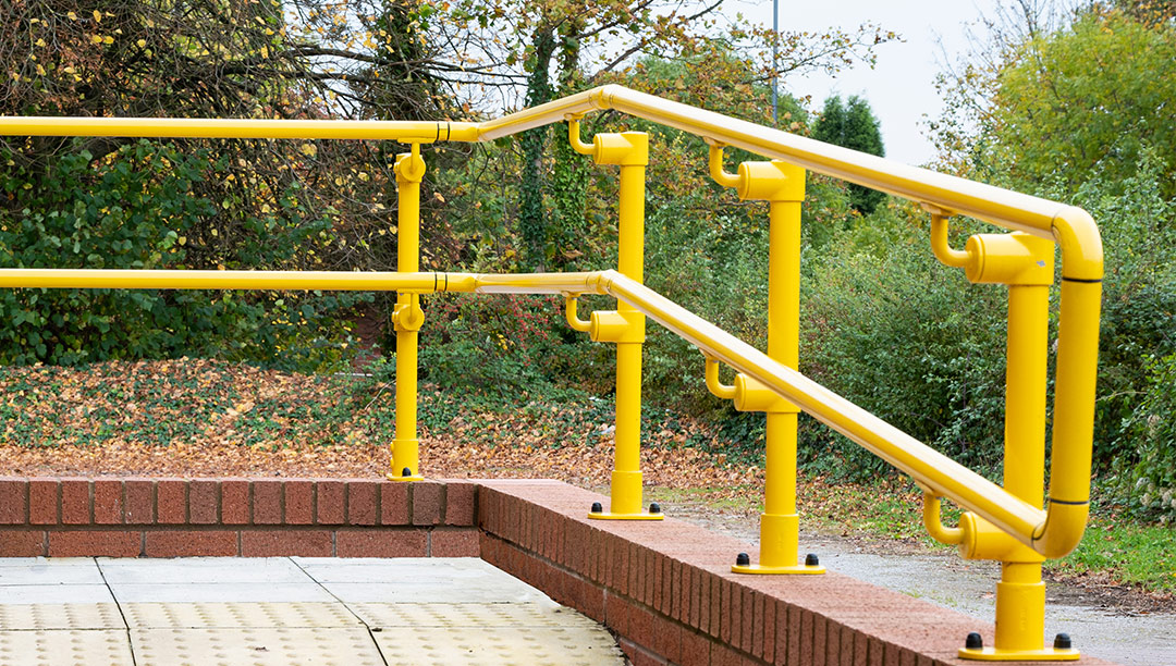 Key Clamp Fittings & DDA Handrails Our Complete Handrail Service Ezi